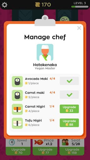 Sushi Bar Idle screenshot 3 - screenshot