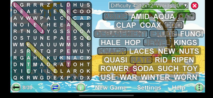 Word Search Ultimate screenshot 8 - screenshot