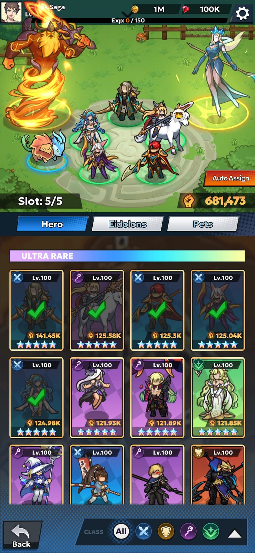 Fortias Saga: Idle RPG screenshot 5 - screenshot