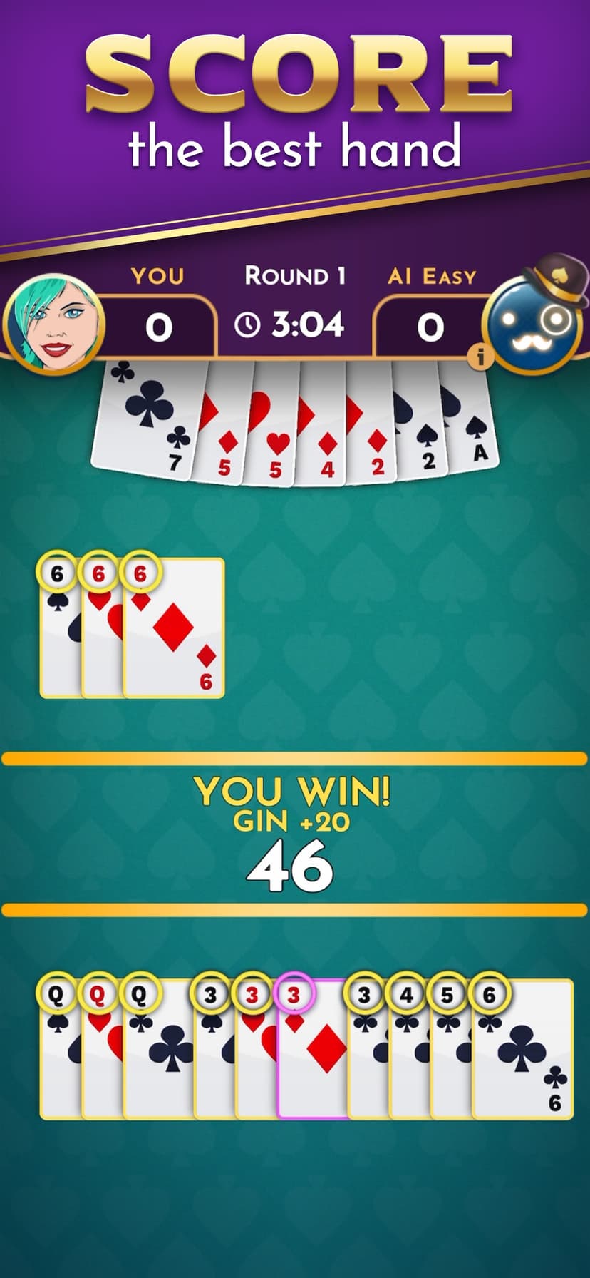 Rummy Royale: Skill Practice screenshot 2 - screenshot