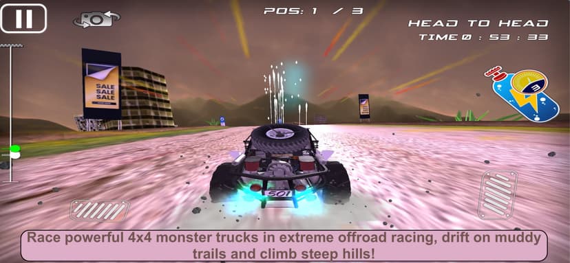 4x4 OFFROAD MONSTER TRUCK RACE screenshot 2 - screenshot