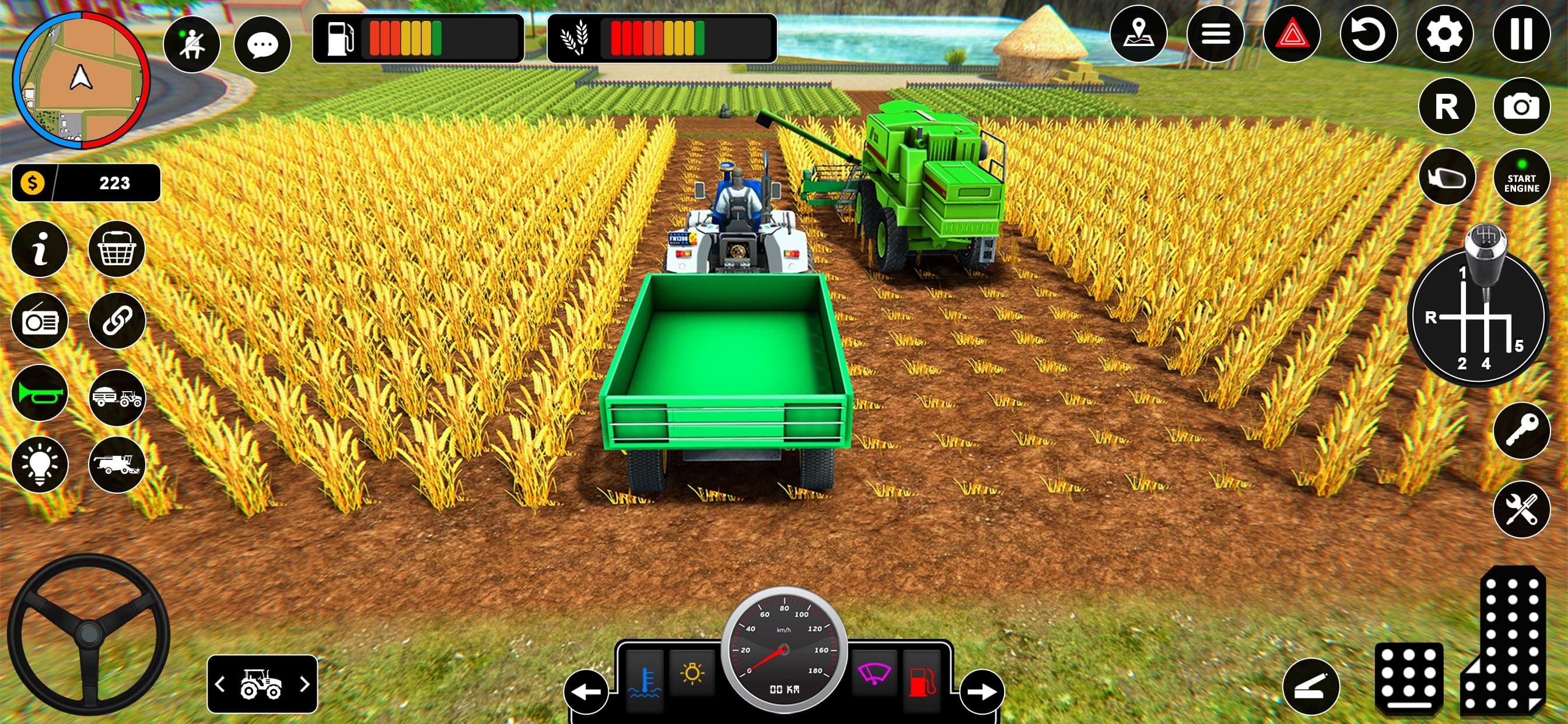 Real Tractor Farming Game screenshot 4 - screenshot