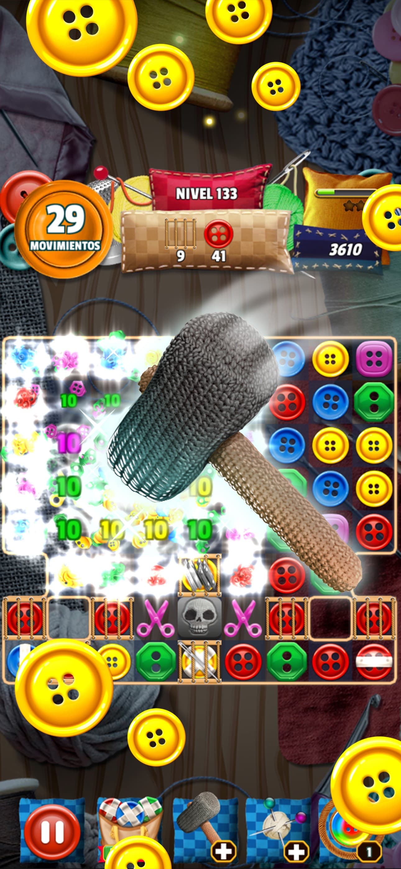 Button Eyed Rag Doll Match 3 screenshot 6 - screenshot