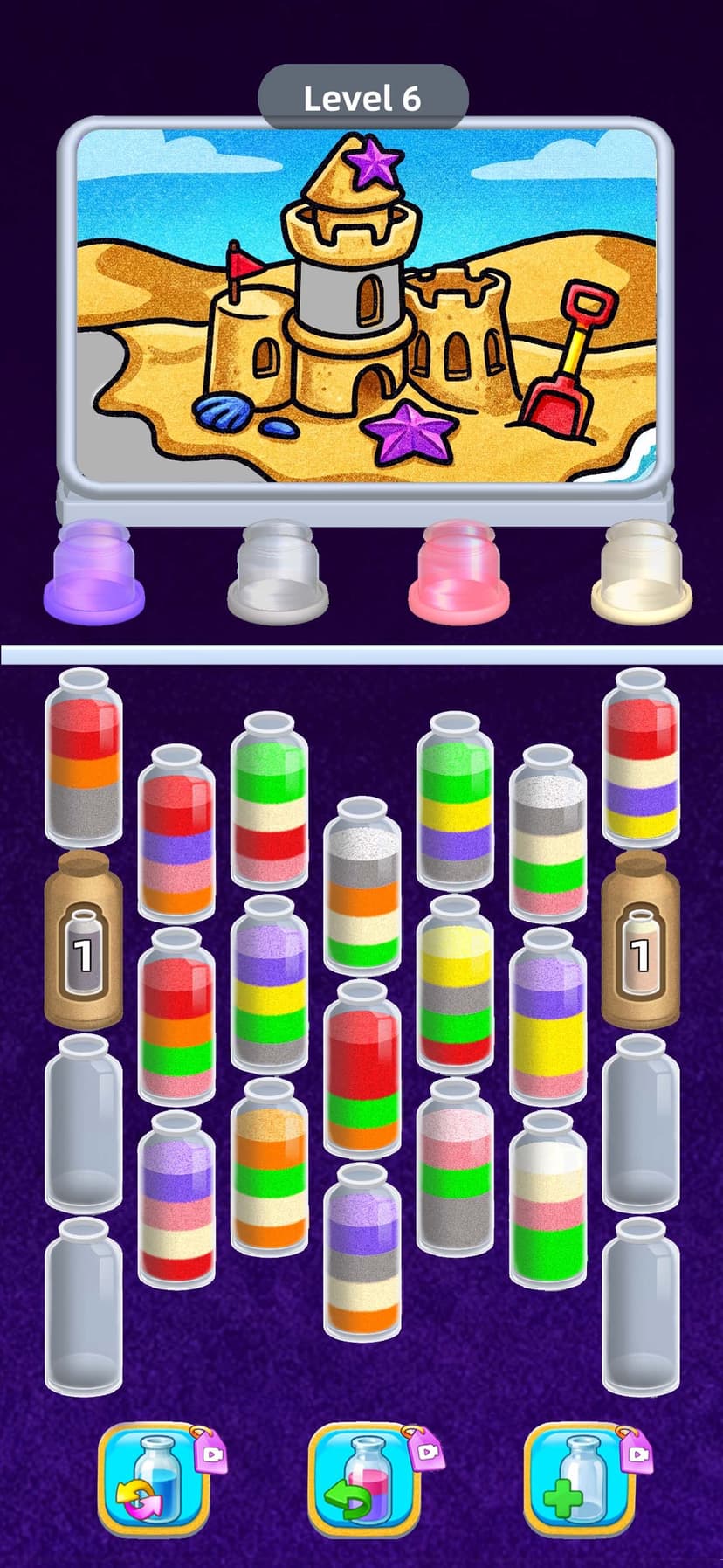 Sand Frenzy: Water Sort Jigsaw screenshot 3 - screenshot