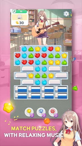 Guitar Girl Match 3 screenshot 18 - screenshot