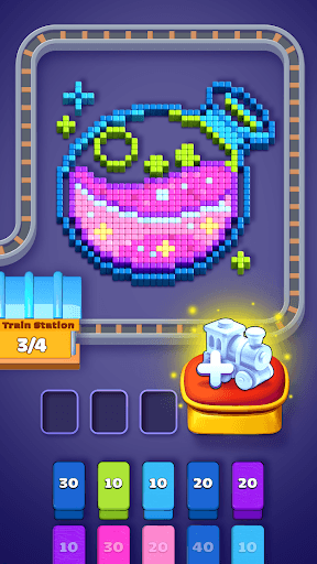 Color Train: Pixel Puzzle screenshot 4 - screenshot