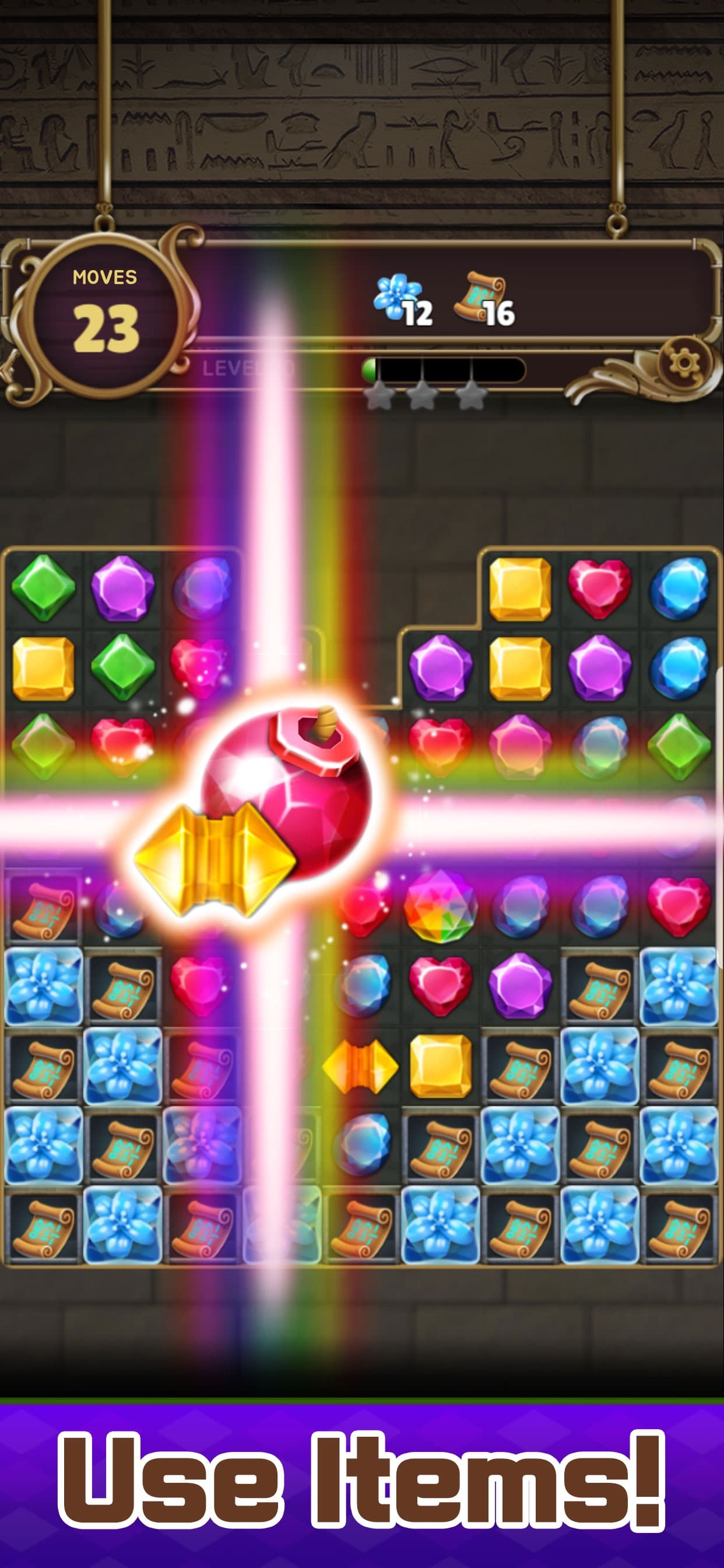 Jewel Land : Match 3 Puzzle screenshot 4 - screenshot