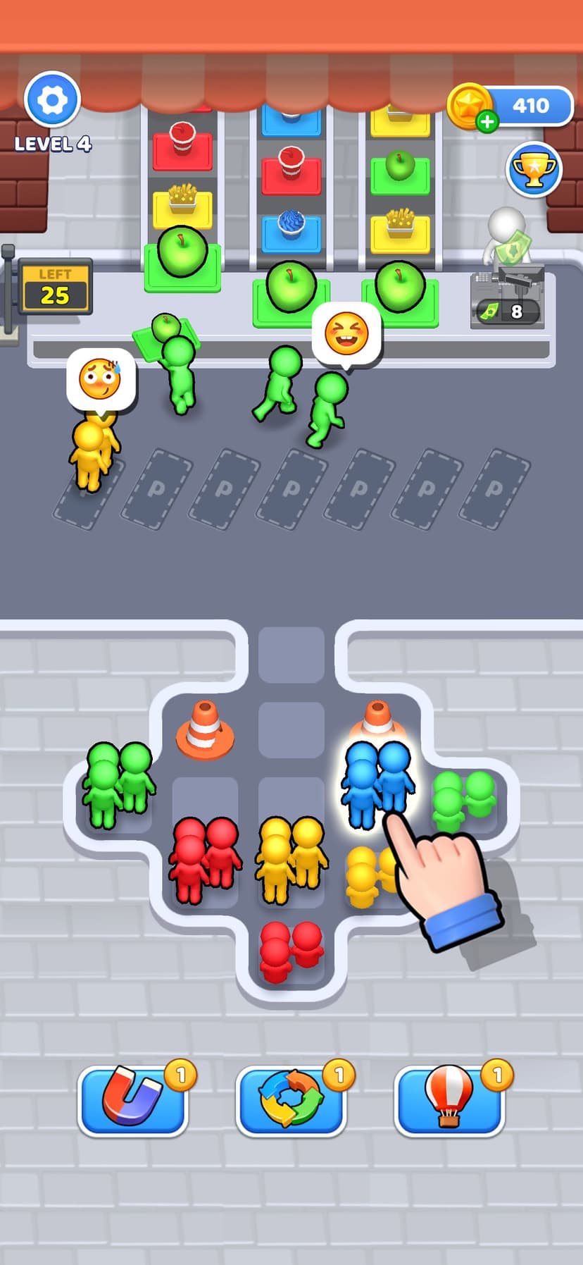 Food Sort -Traffic Away Master screenshot 1 - screenshot