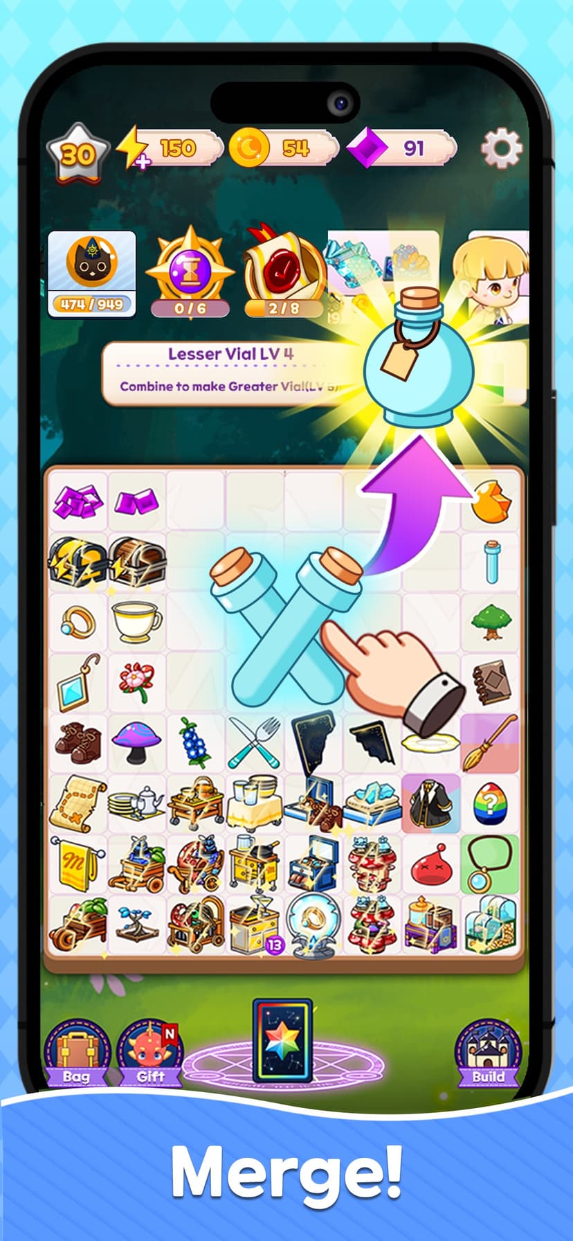 Magic Craft - Merge Tycoon screenshot 3 - screenshot