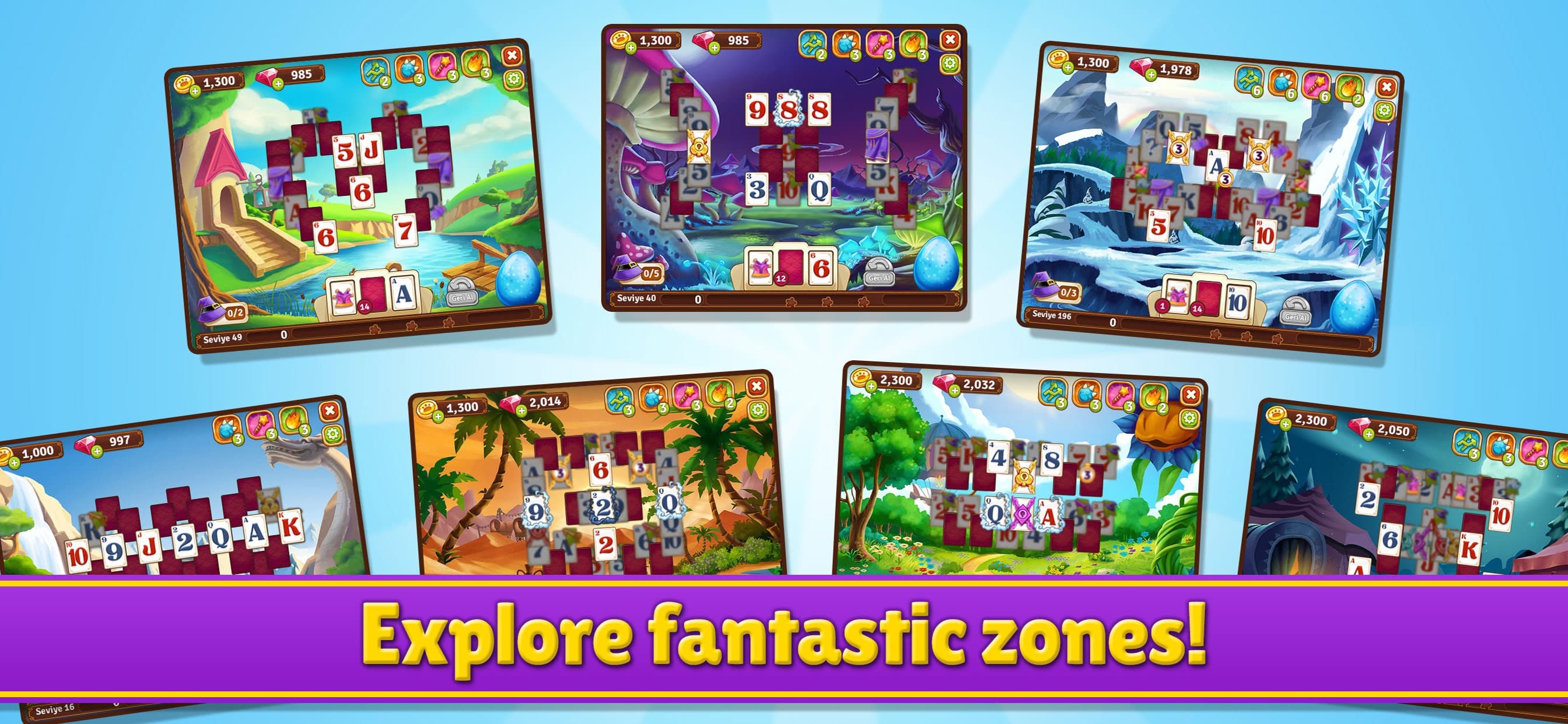 Solitaire Story - Tri Peaks screenshot 2 - screenshot