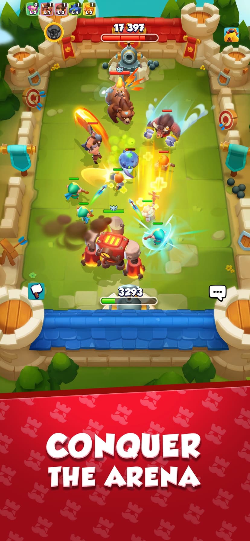 Rush Arena - Clash Battle TD screenshot 2 - screenshot