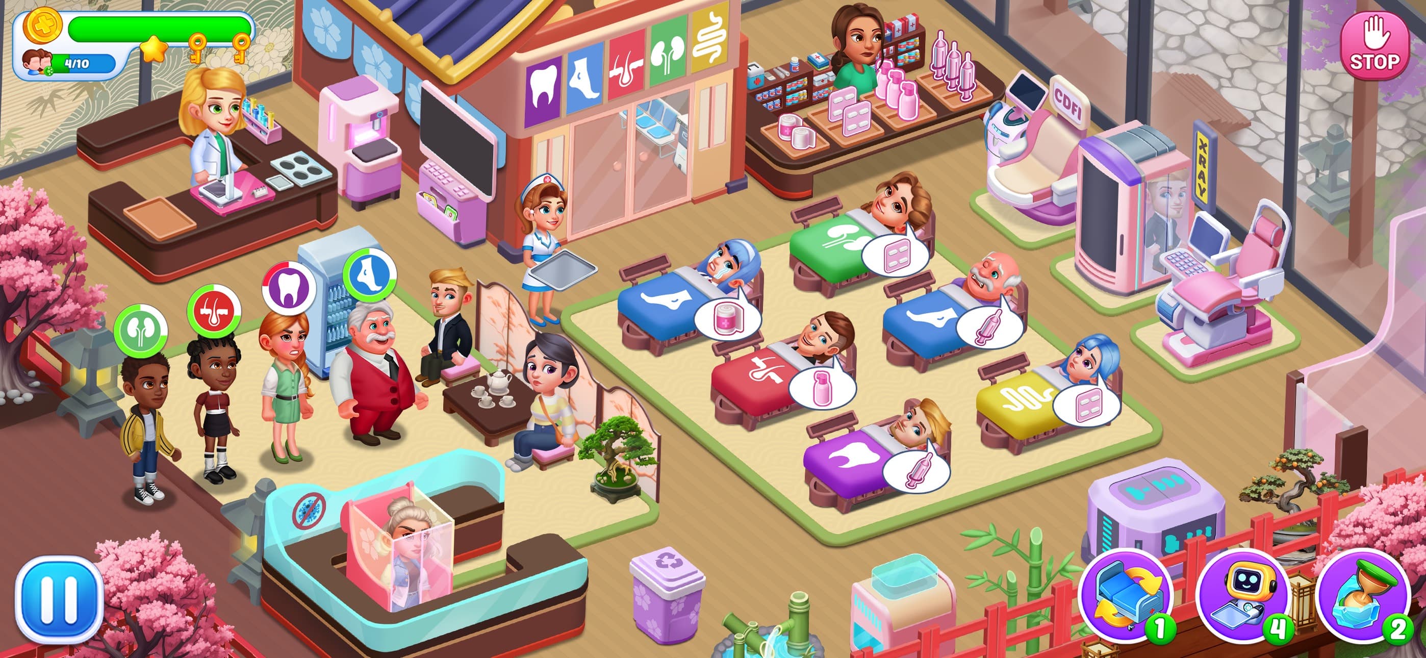 Happy Doctor : Hospital Game screenshot 5 - screenshot