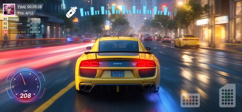 Nitro Rush: Car Racing Game screenshot 2 - screenshot