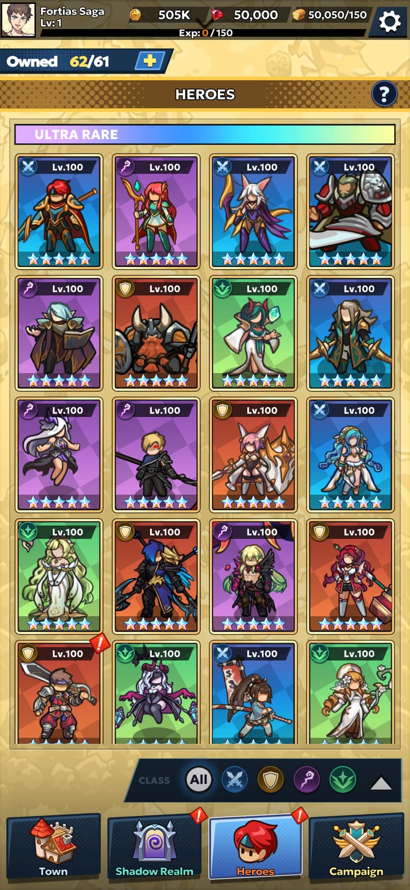 Fortias Saga: Idle RPG screenshot 5 - screenshot