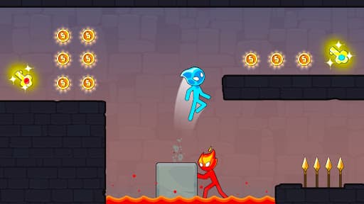 Stick Red boy and Blue girl screenshot 5 - screenshot