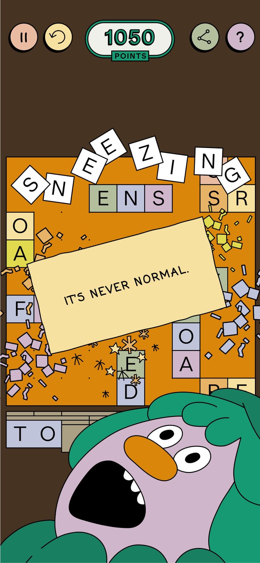 GUBBINS — It's a word game screenshot 8 - screenshot