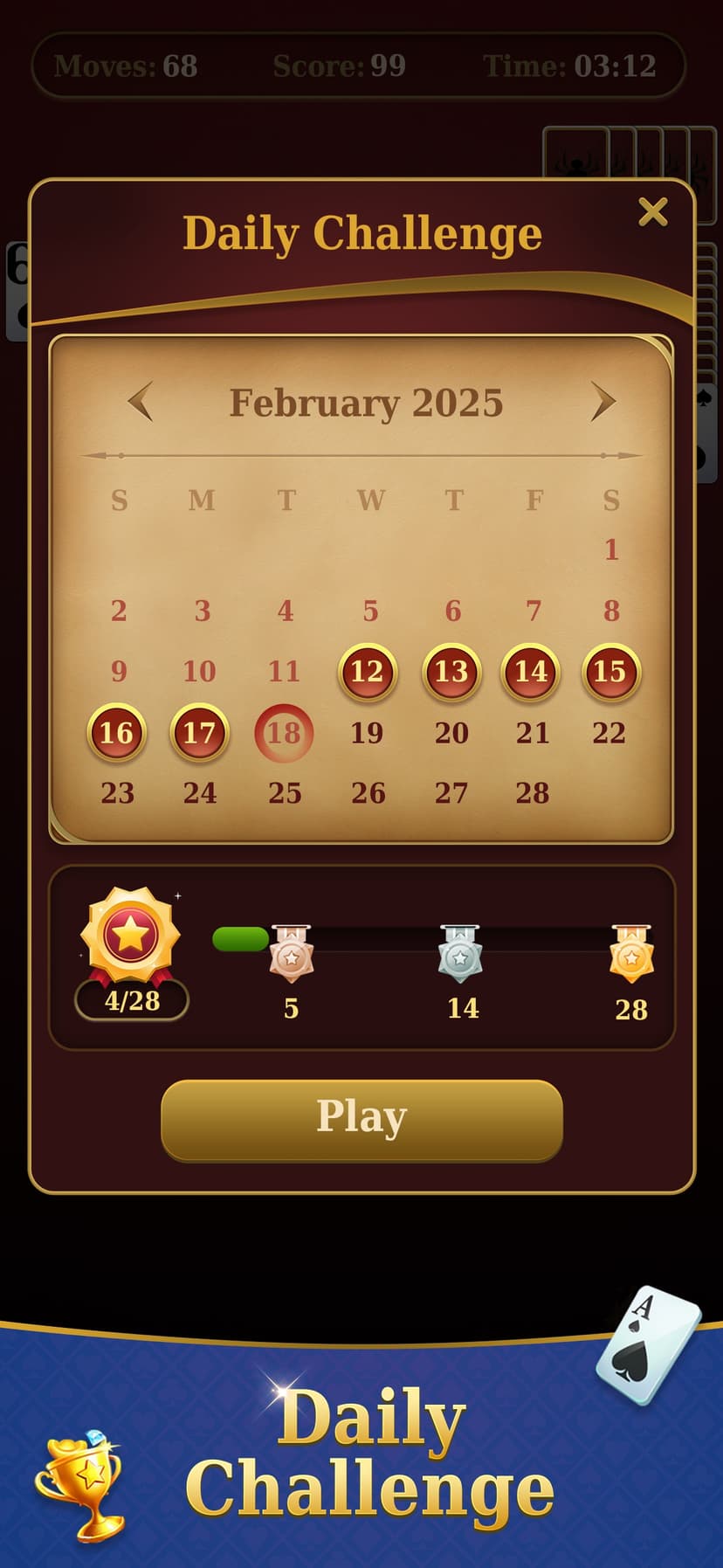 Spider Solitaire-Puzzle trip screenshot 6 - screenshot