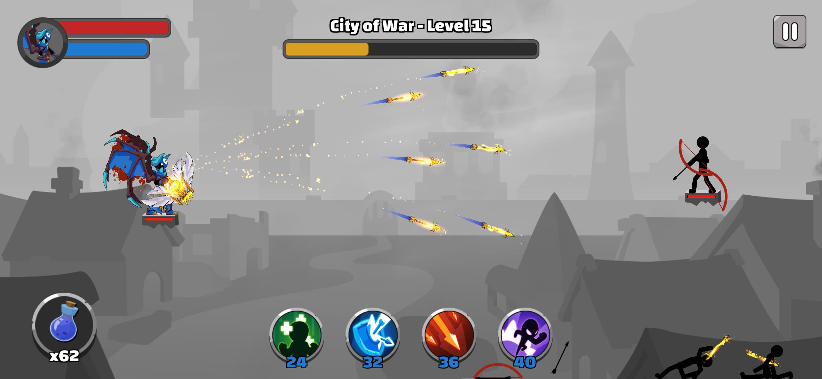 Stickfight Archer screenshot 1 - screenshot