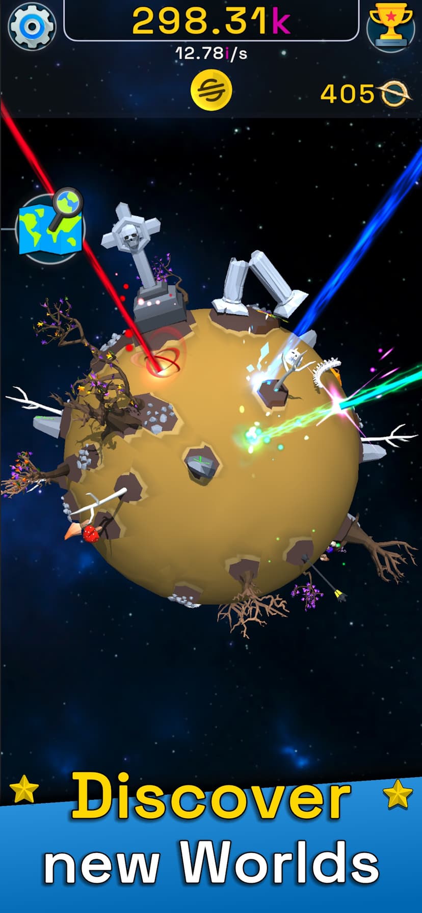 Planet Evolution: Idle Clicker screenshot 2 - screenshot