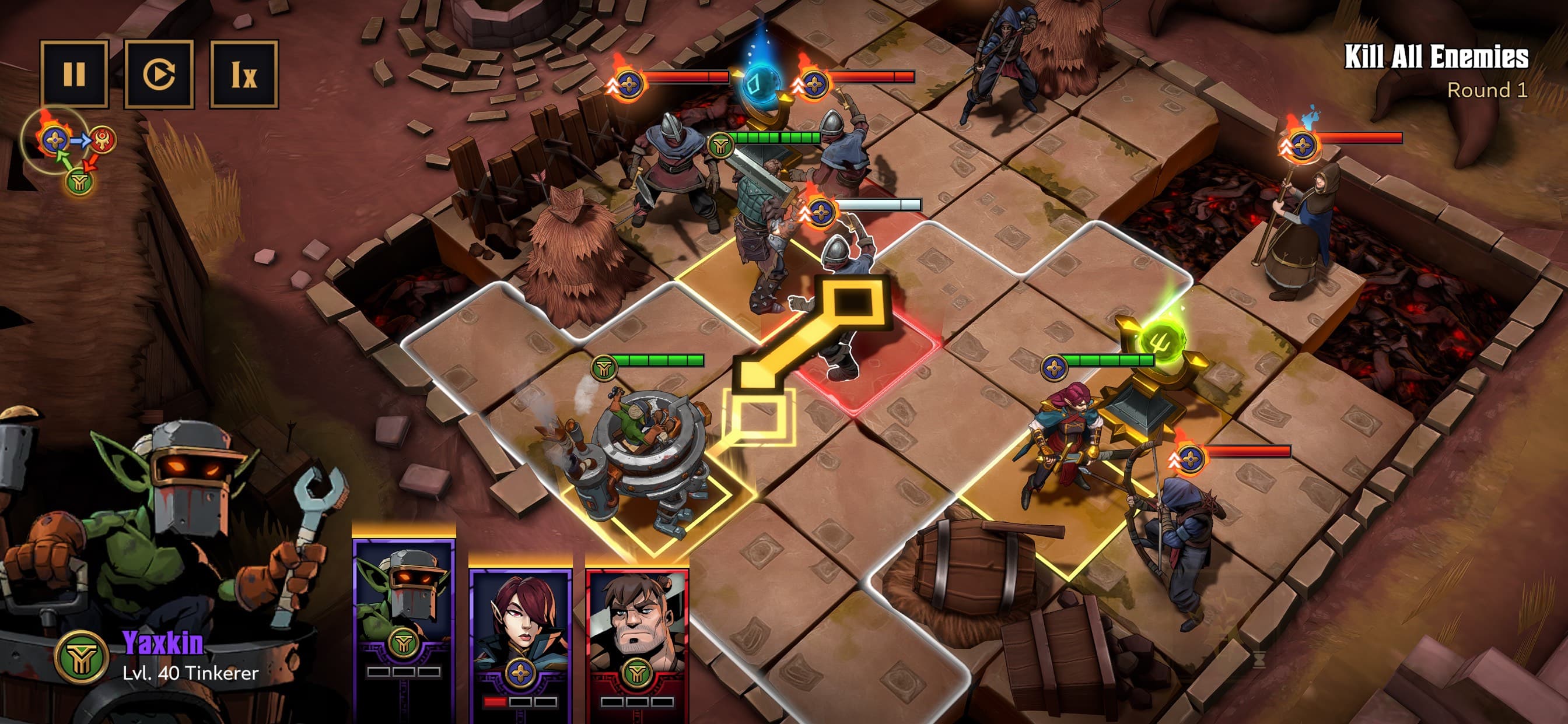 Grimguard Tactics: Fantasy RPG screenshot 2 - screenshot