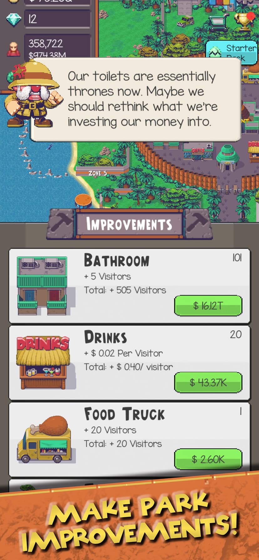 Idle Dino Zoo screenshot 4 - screenshot