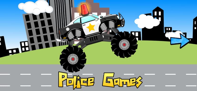 Police Games - Police Car screenshot 1 - screenshot