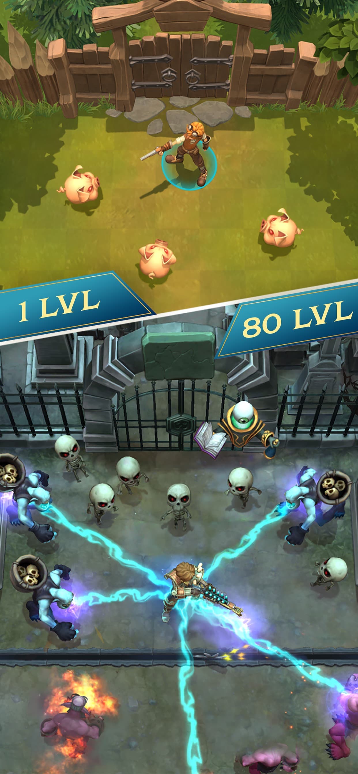 Heroics－Fantasy Fable Idle RPG screenshot 2 - screenshot