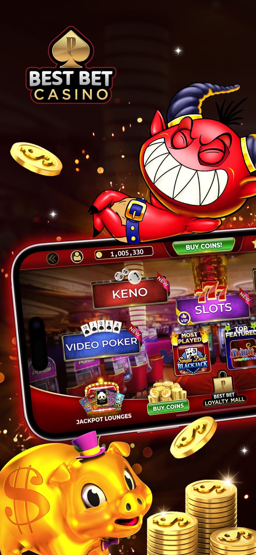 Best Bet: Slots Casino Games screenshot 1 - screenshot