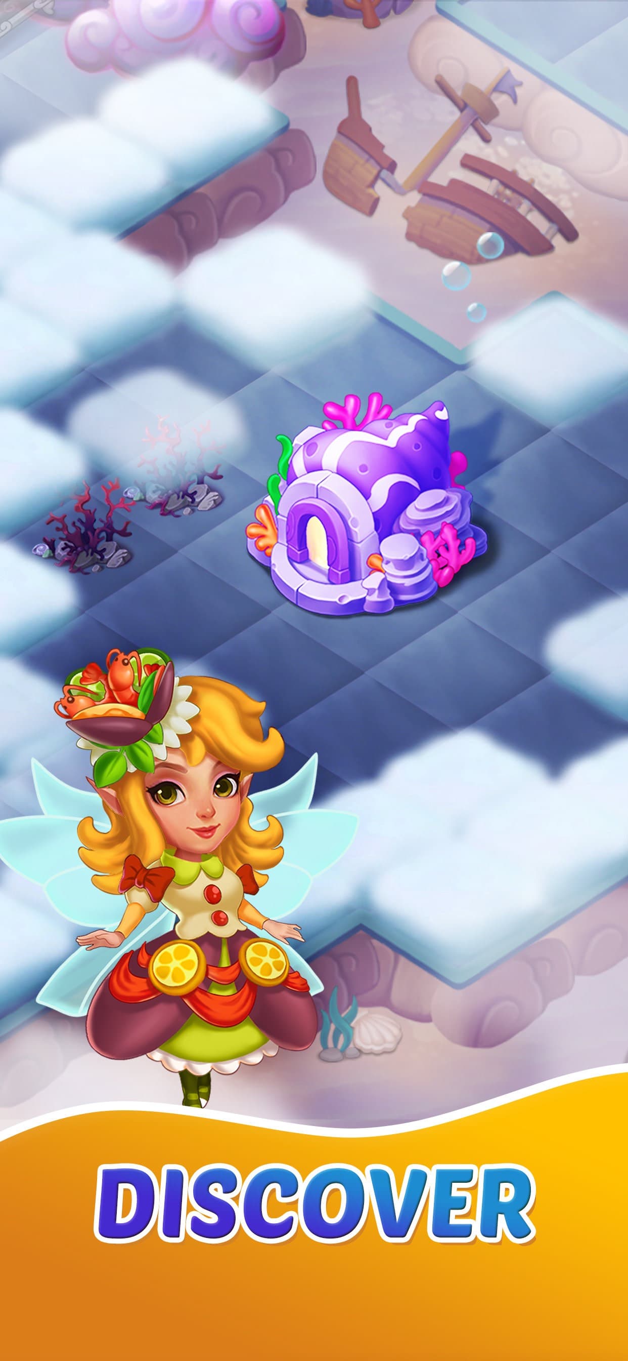 Tastyland - Merge Food Fairies screenshot 2 - screenshot