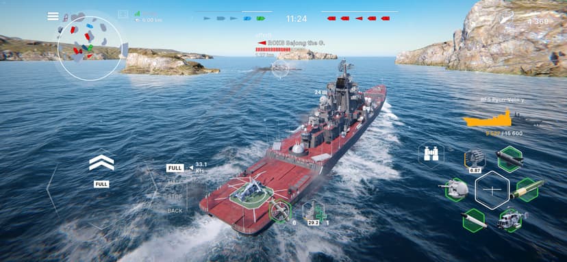Warships Mobile: Naval Warfare screenshot 3 - screenshot