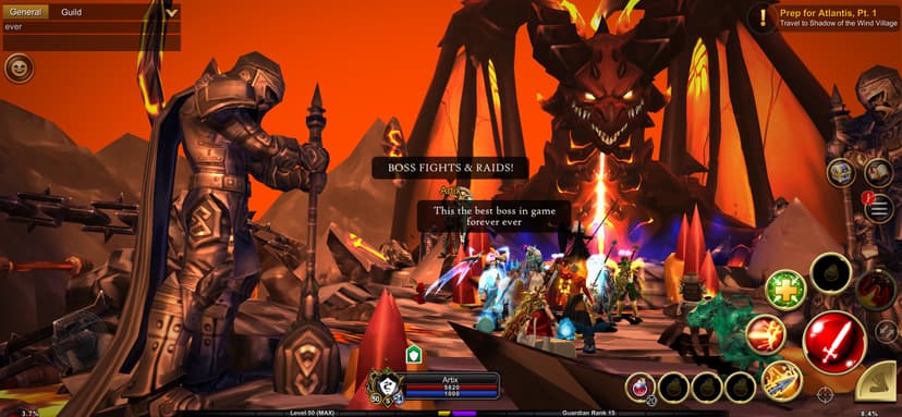 AdventureQuest 3D MMORPG screenshot 4 - screenshot