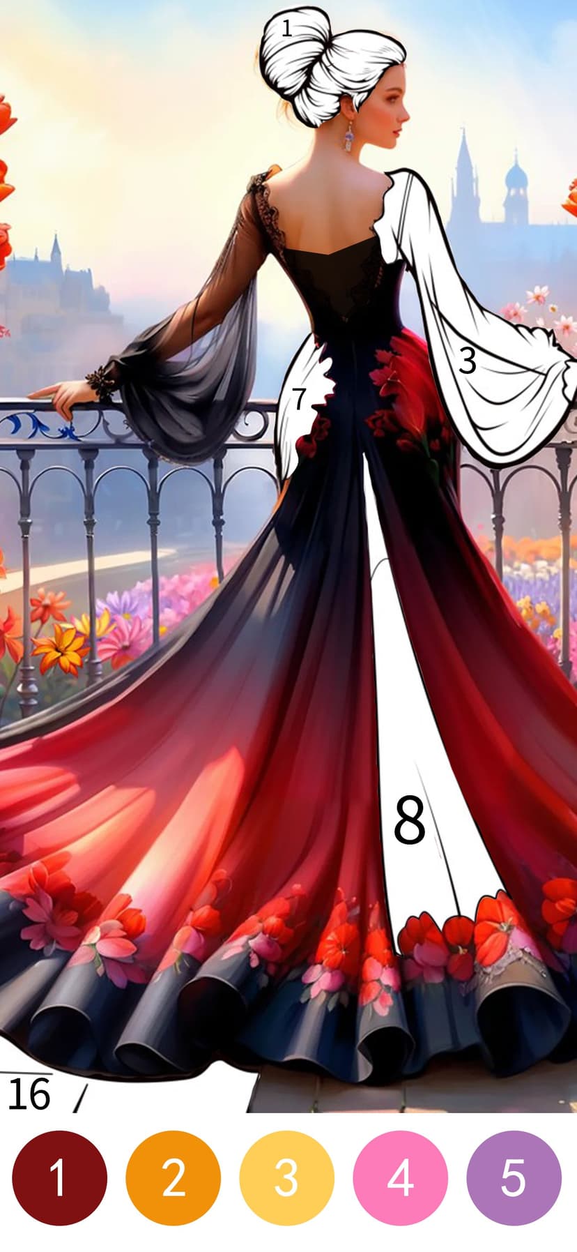 Princess Dress Coloring Book screenshot 8 - screenshot