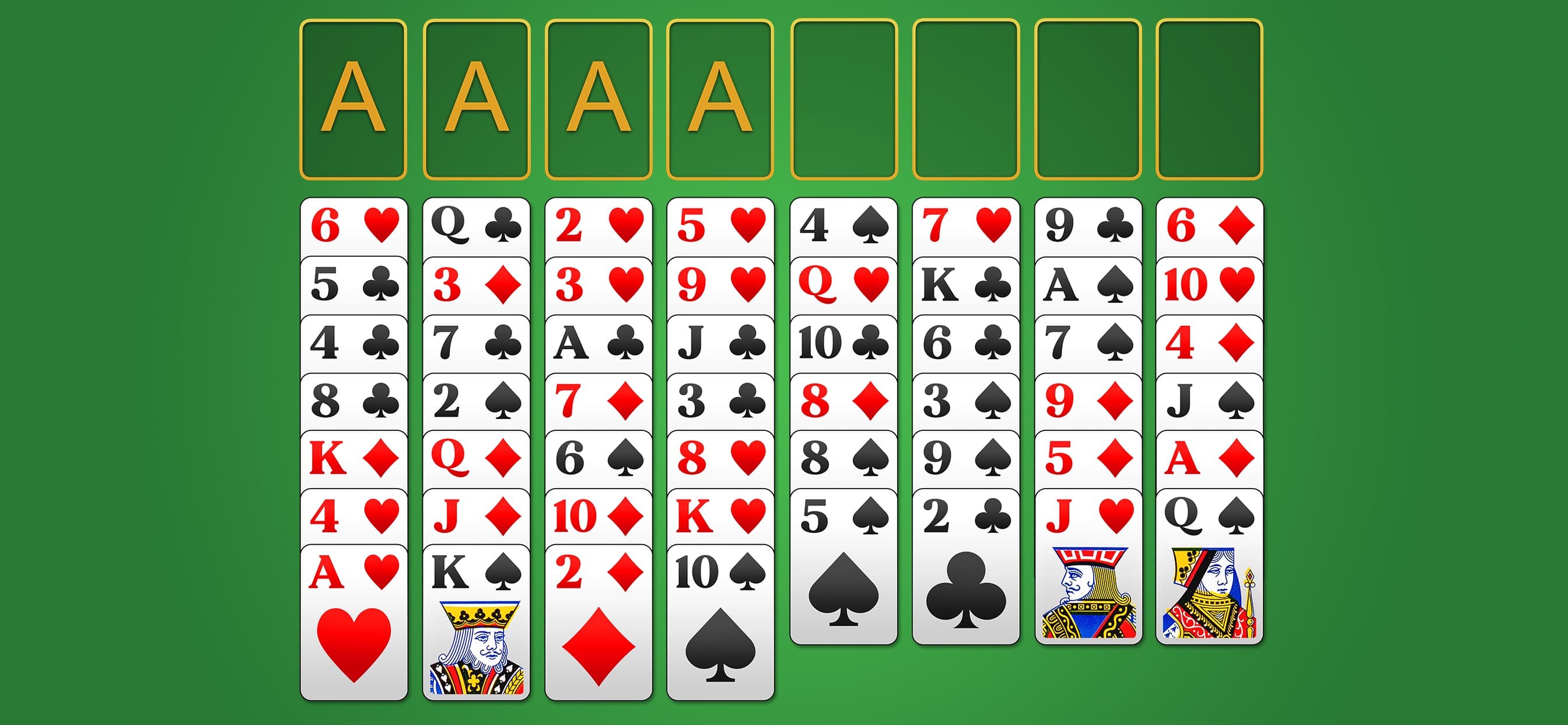 FreeCell Solitaire (Classic) screenshot 1 - screenshot