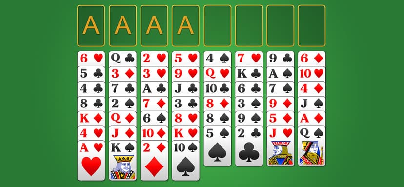 FreeCell Solitaire (Classic) screenshot 1 - screenshot
