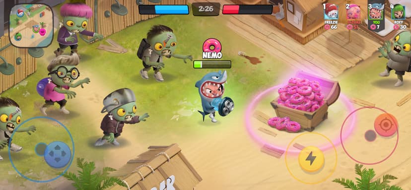 Donut Punks: Online Epic Brawl screenshot 8 - screenshot