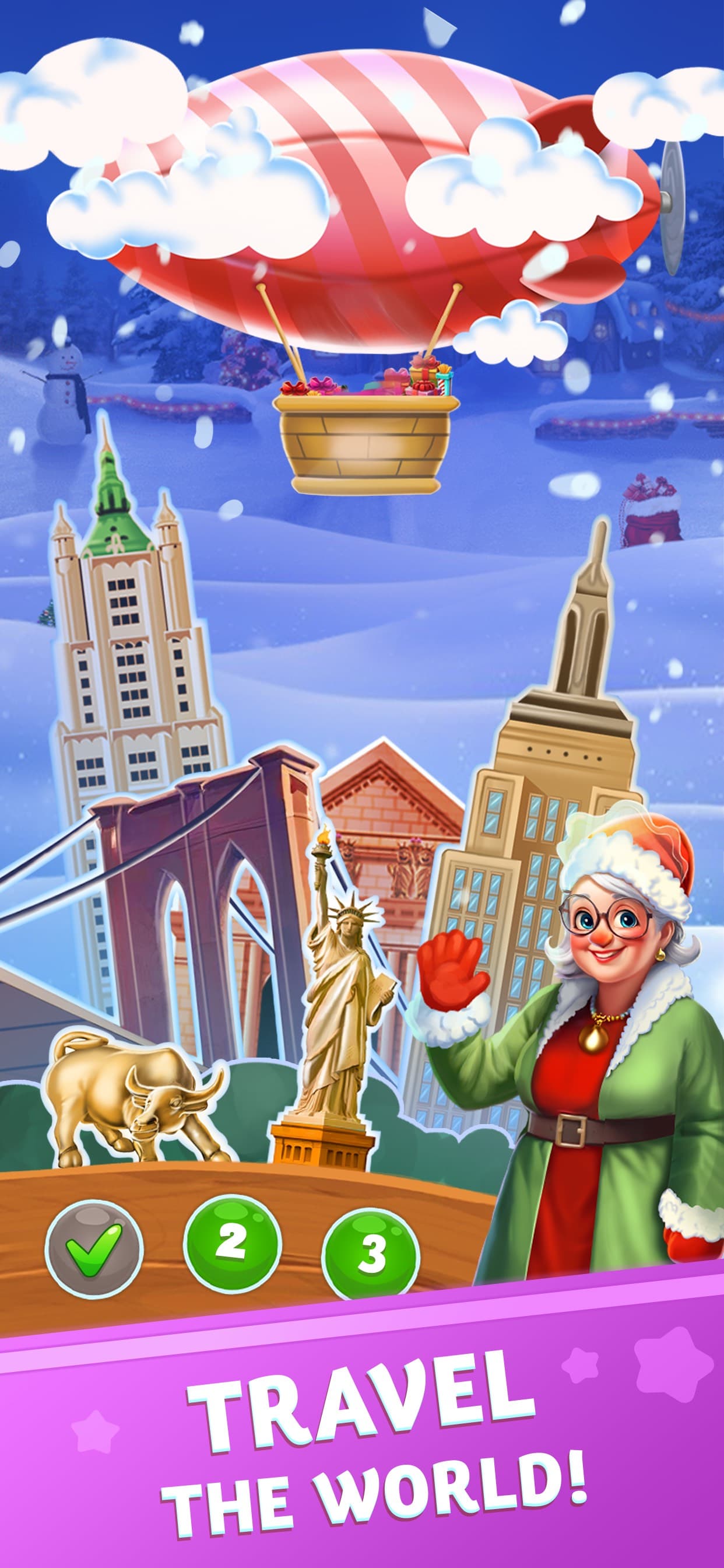 Christmas Adventure 3: Match-3 screenshot 3 - screenshot