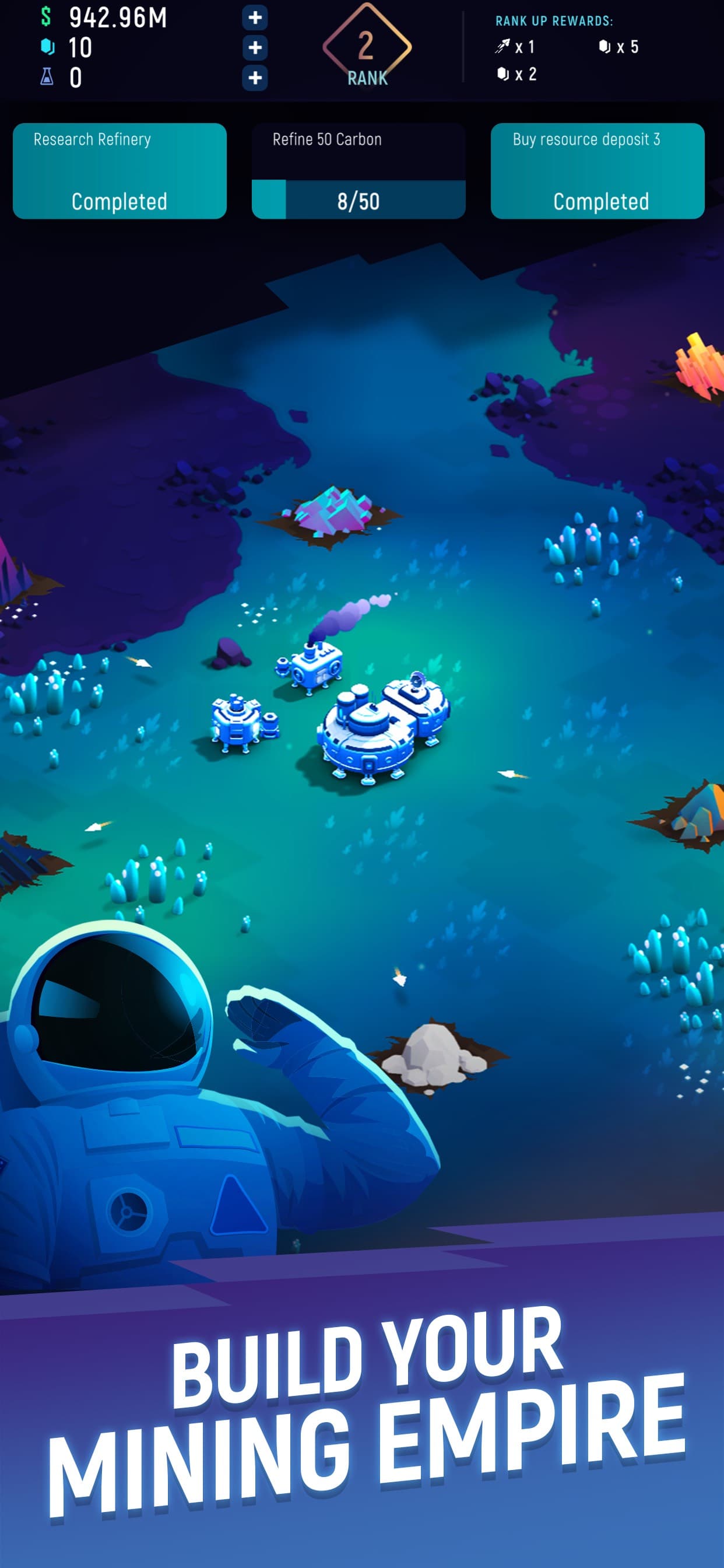 ExoMiner - Idle Miner Universe screenshot 1 - screenshot