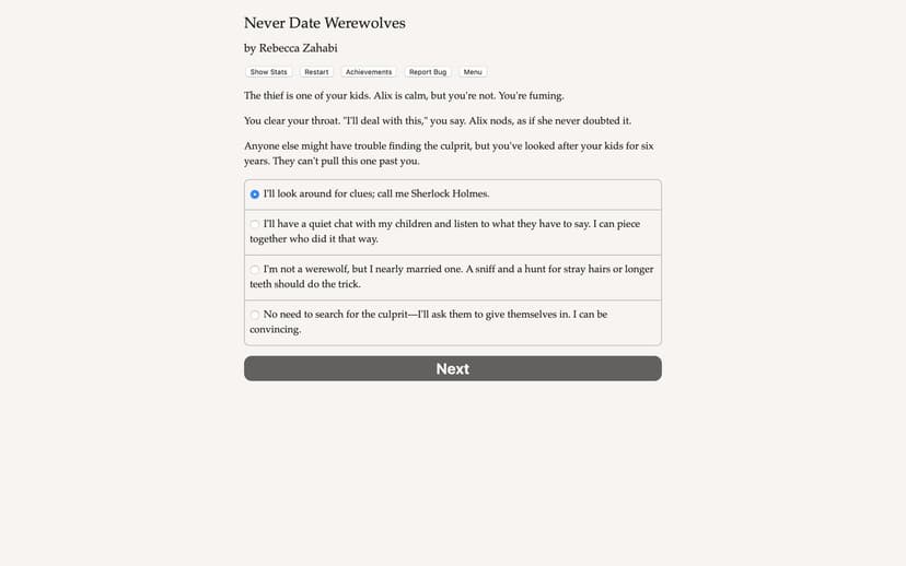 Null - screenshot