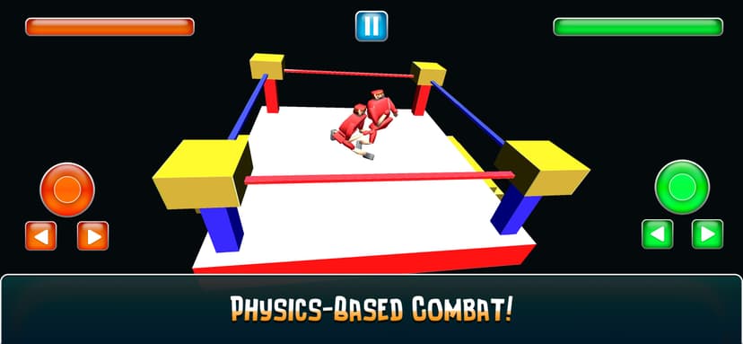 Drunken Wrestlers 3D Fighting screenshot 1 - screenshot