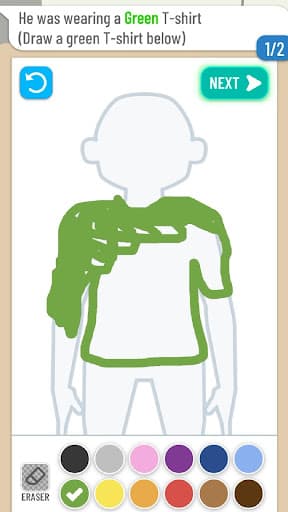 Line Up: Draw the Criminal screenshot 1 - screenshot
