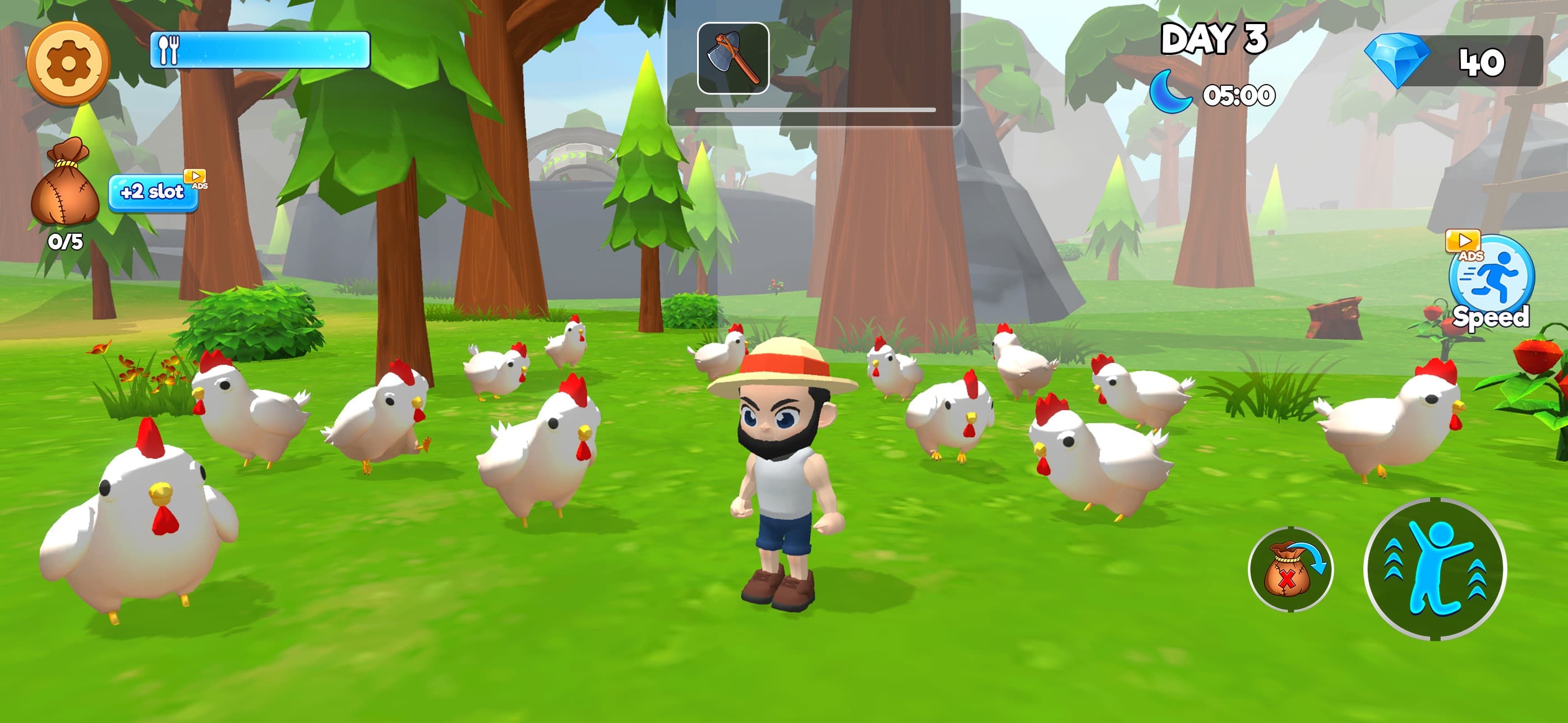 Survive in 999 Nights Forest screenshot 2 - screenshot