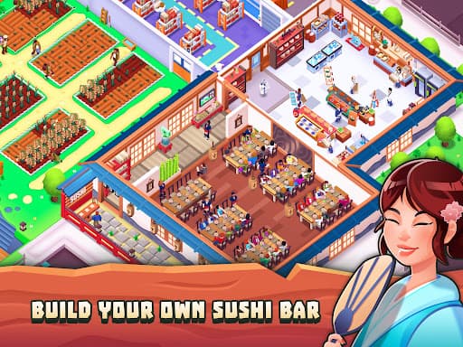 Sushi Empire Tycoon—Idle Game screenshot 7 - screenshot