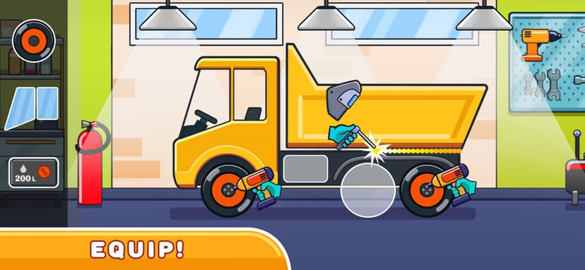 Trucks! Car games for tractor screenshot 1 - screenshot