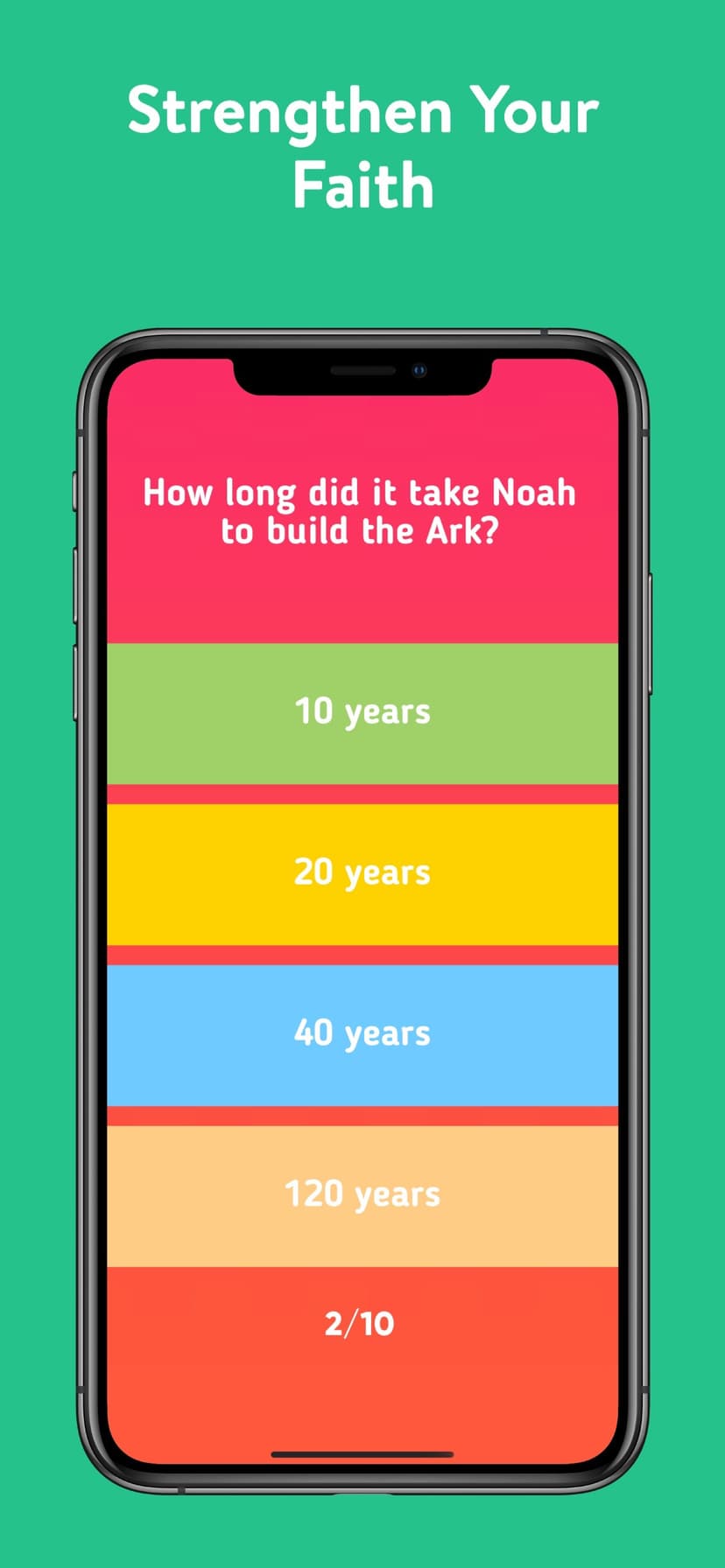 Bible Trivia Quiz - Fun Game screenshot 2 - screenshot