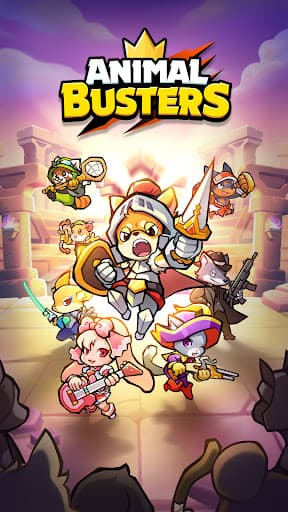 Animal Busters : Idle RPG screenshot 1 - screenshot