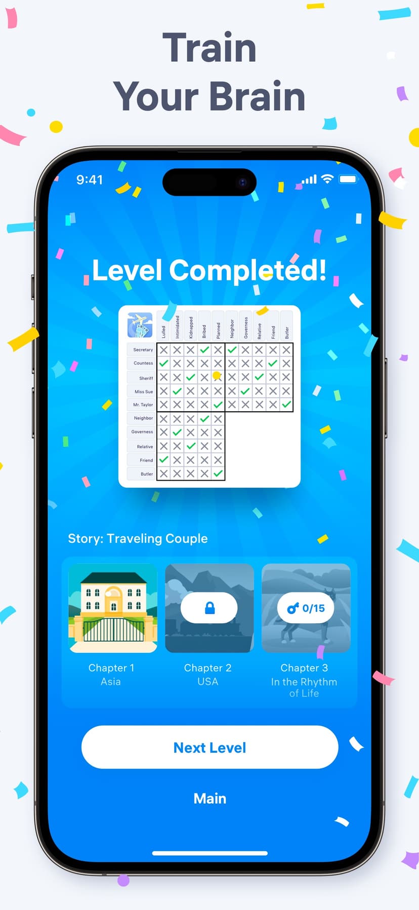 Logic Puzzles - Clue Game screenshot 7 - screenshot