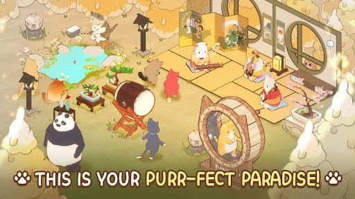 Cat Garden - Food Party Tycoon screenshot 3 - screenshot