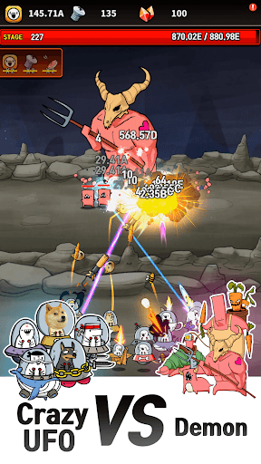 [VIP]UFO DUDE RPG : idle wars screenshot 1 - screenshot
