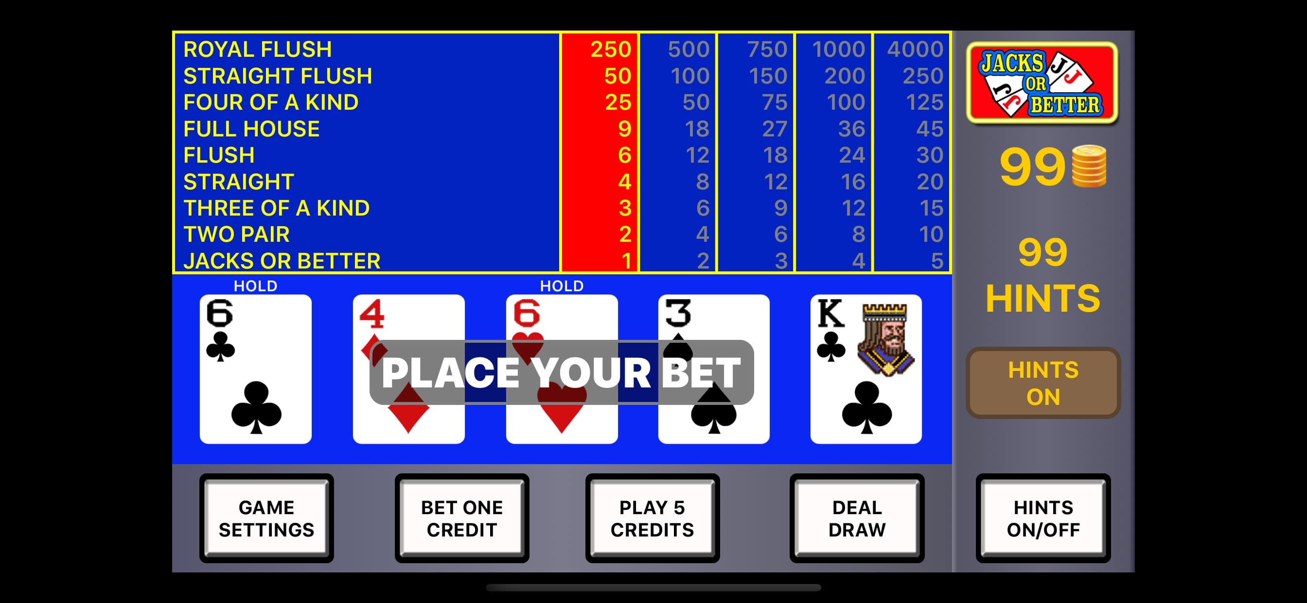 Video Poker Strategy screenshot 1 - screenshot