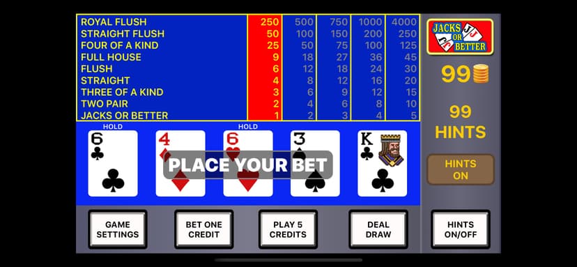 Video Poker Strategy screenshot 1 - screenshot
